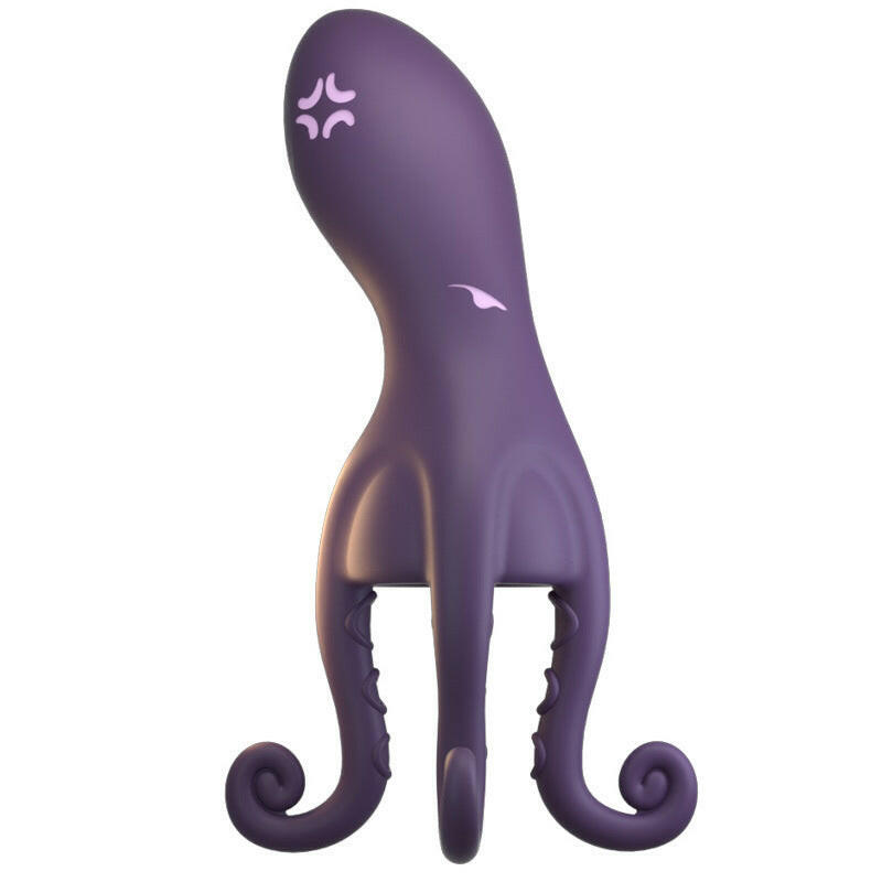 Penis Vibrator 10 Vibrating Modes with Barbel Tentacles Particles Octopus Male Sex Toys - rosvibe