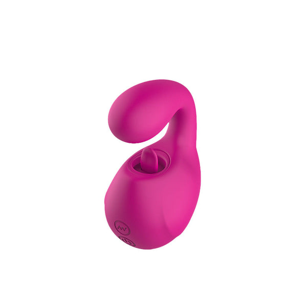 rosvibe - Clitoral Licking G Spot Vibrator Clitoralis Stimulator for Women with 10 Licking Vibrating Modes - rosvibe