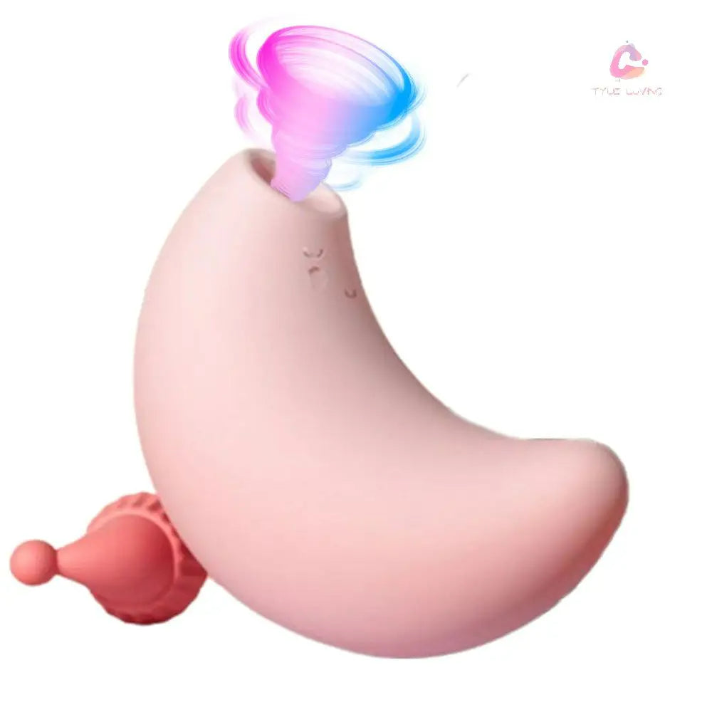 rosvibe - Red Riding Hood Moon Sucking Vibrator Vibrating Sucker Oral Clitoris Stimulator - rosvibe