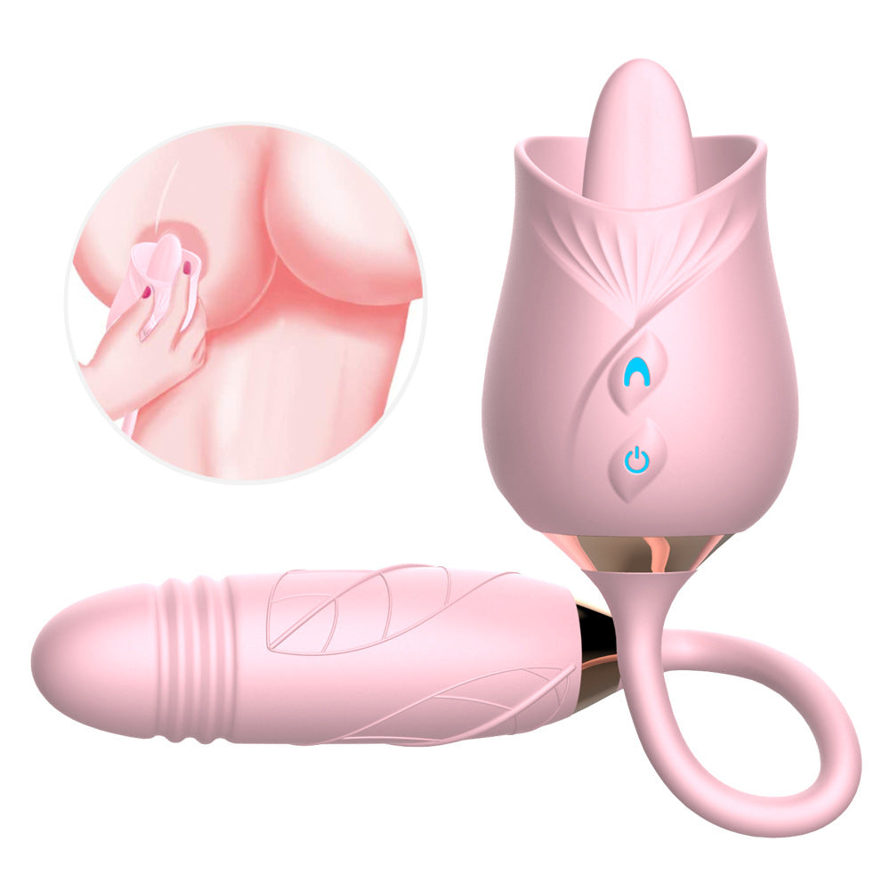 rosvibe - The Rose Toy With Bullet Vibrator Pro - rosvibe