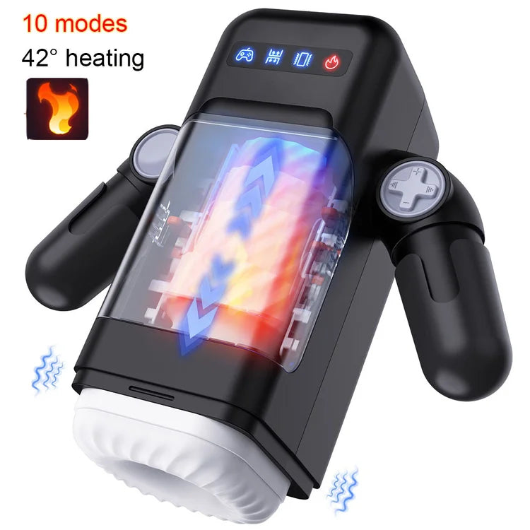 rosvibe - Game cup - Thrust Vibration Masturbator With Heating Function - rosvibe