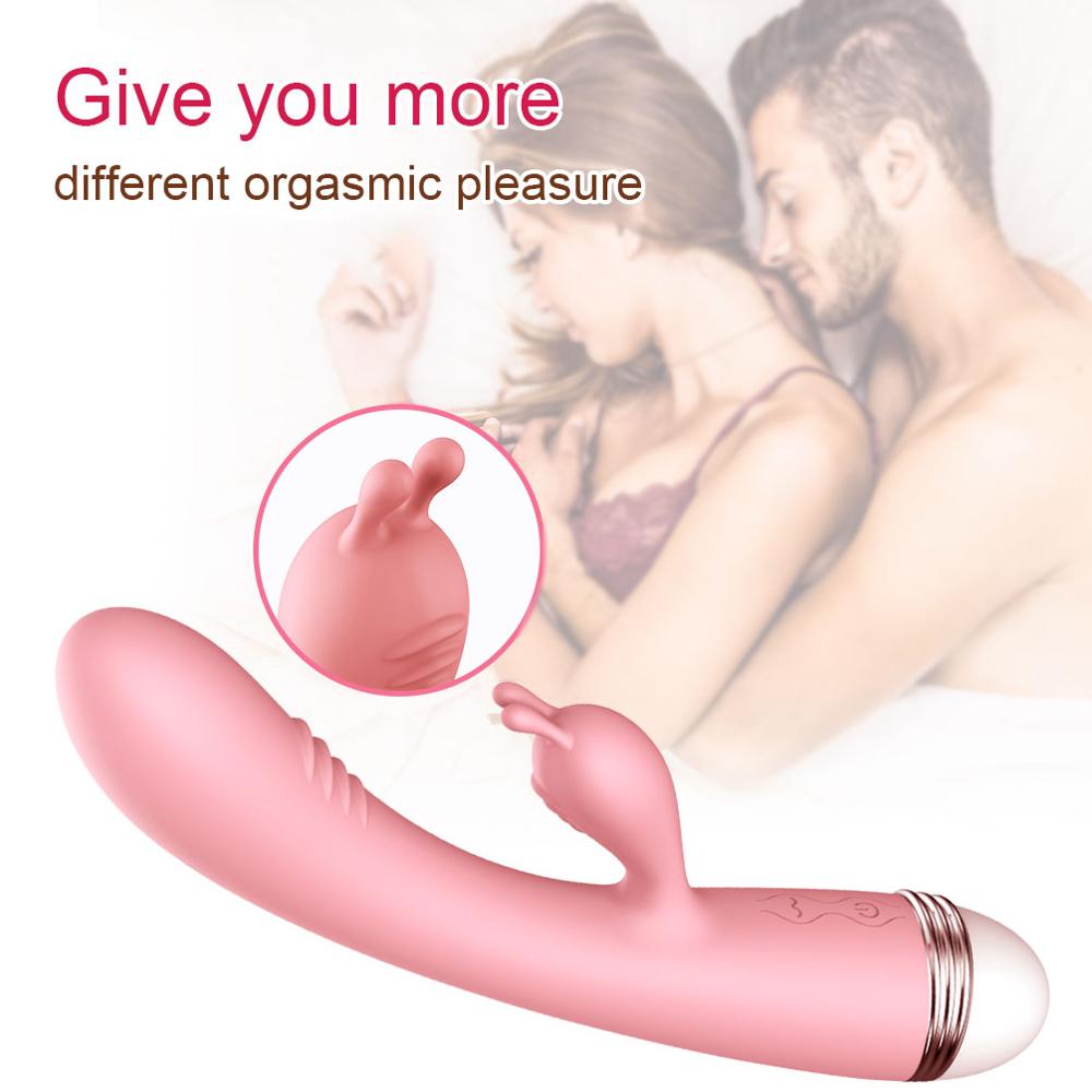 rosvibe - Strong Dildo Vibrator G-spot Clitoris Stimulator - rosvibe