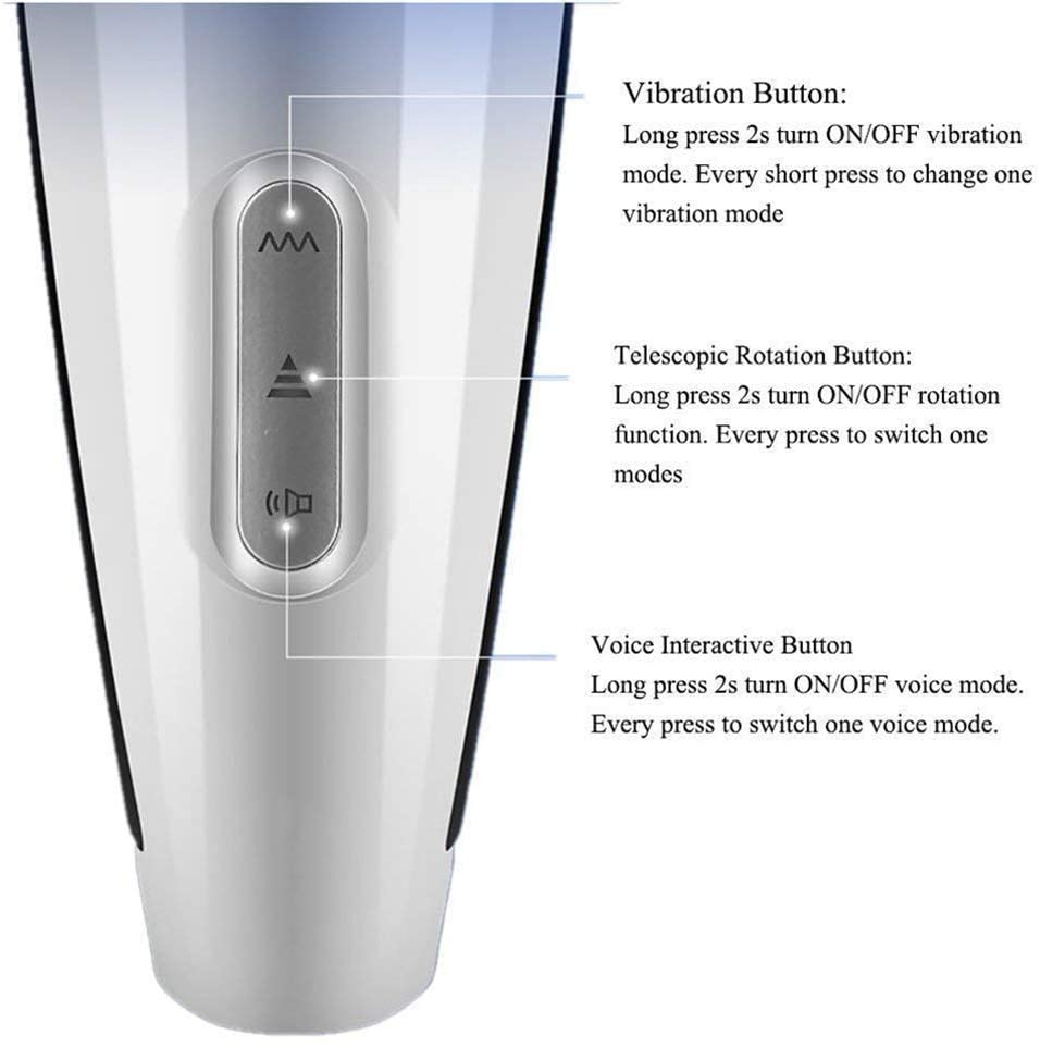 rosvibe - Man Masturbation Fully Automatic Aircraft Cup - rosvibe