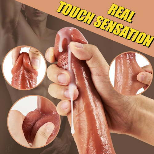 rosvibe - 9 Vibrating 3 Thrusting & Swing Intelligent Heating Realistic Dildo Vibrator 6.3 Inch - rosvibe