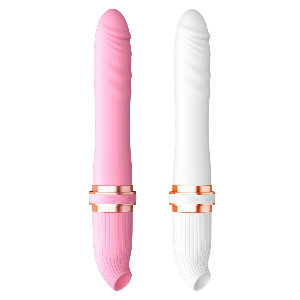 rosvibe - Telescoping Vibrator Female 10 Frequency Variable Sex Machine Clitoris Vibrador - rosvibe