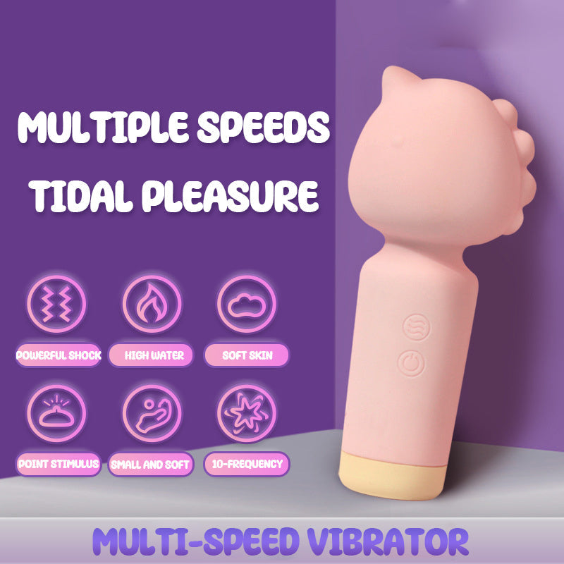 rosvibe Unicorn Vibrator Female Massage Stick - rosvibe