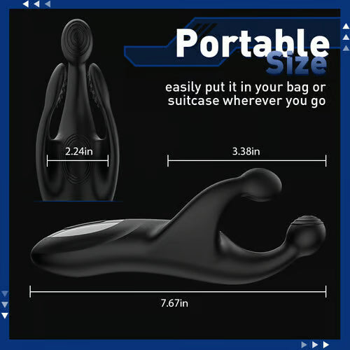 rosvibe - SWEENEY 10 Patting & 10 Vibrating Male Vibrating Glans Trainer Stimulator - rosvibe