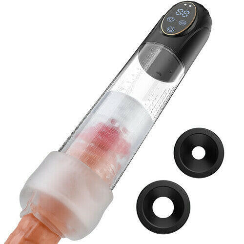 Mergano - Full Waterproof 6 Modes Erection Enlargement and Masturbation 3 and 1 Penis Pump - rosvibe