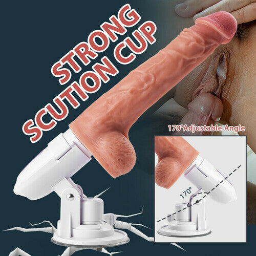 rosvibe - Coc Automatic Telescopic Gun Machine With Base Simulating Penis Female Sex Toy False Penis Sex Toy - rosvibe