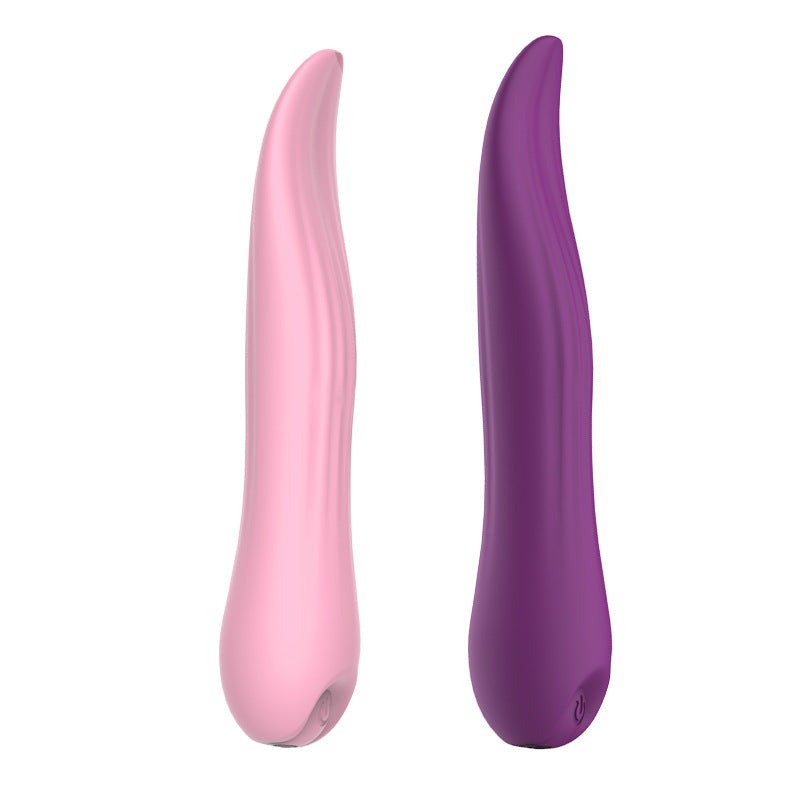 rosvibe - Usb Charging Ten-band Honey Tongue Genie Female Tongue Vibrator For Adults - rosvibe