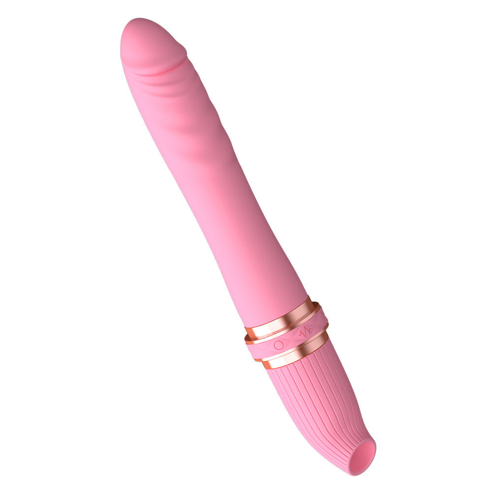 rosvibe - Telescoping Vibrator Female 10 Frequency Variable Sex Machine Clitoris Vibrador - rosvibe