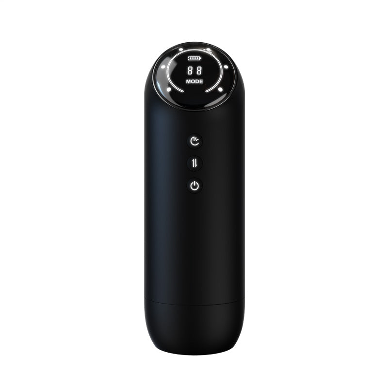 rosvibe - 4 Frequency Retractable Sucking Heated Male Masturbator - rosvibe