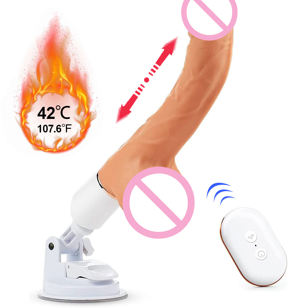 rosvibe - Scimitar  Automatic Telescopic Vibration Gun Simulation Mastic  Female Masturbation - rosvibe