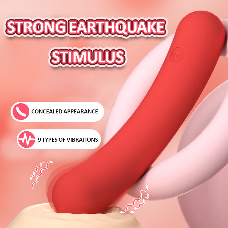 rosvibe Sausage Vibrator Masturbation Device for Women - rosvibe