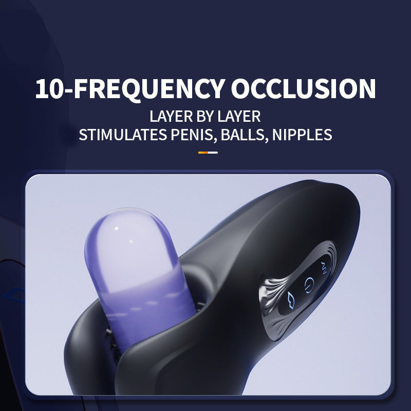 rosvibe Vise Trainer Penis Vibrator - rosvibe