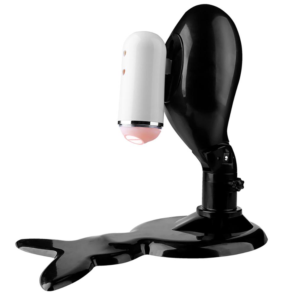 rosvibe - Male Masturbator Male Electric Handsfree Cup Aircraft Appliance Pocket Toy Funny Erotic Male Realistic Cat Wide Angle Adjustment for More Poses - rosvibe