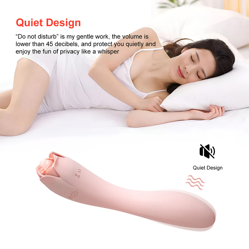 rosvibe - Rose Tongue Licking Vibrator - rosvibe