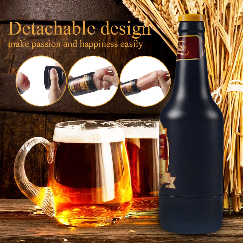 rosvibe - Male Masturbator Erotic Toy Portable Beer Bottle - rosvibe