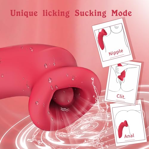 G Spot Vibrator Sucking Vibrator 10 Vibration Modes and 10 Kissing Modes - rosvibe