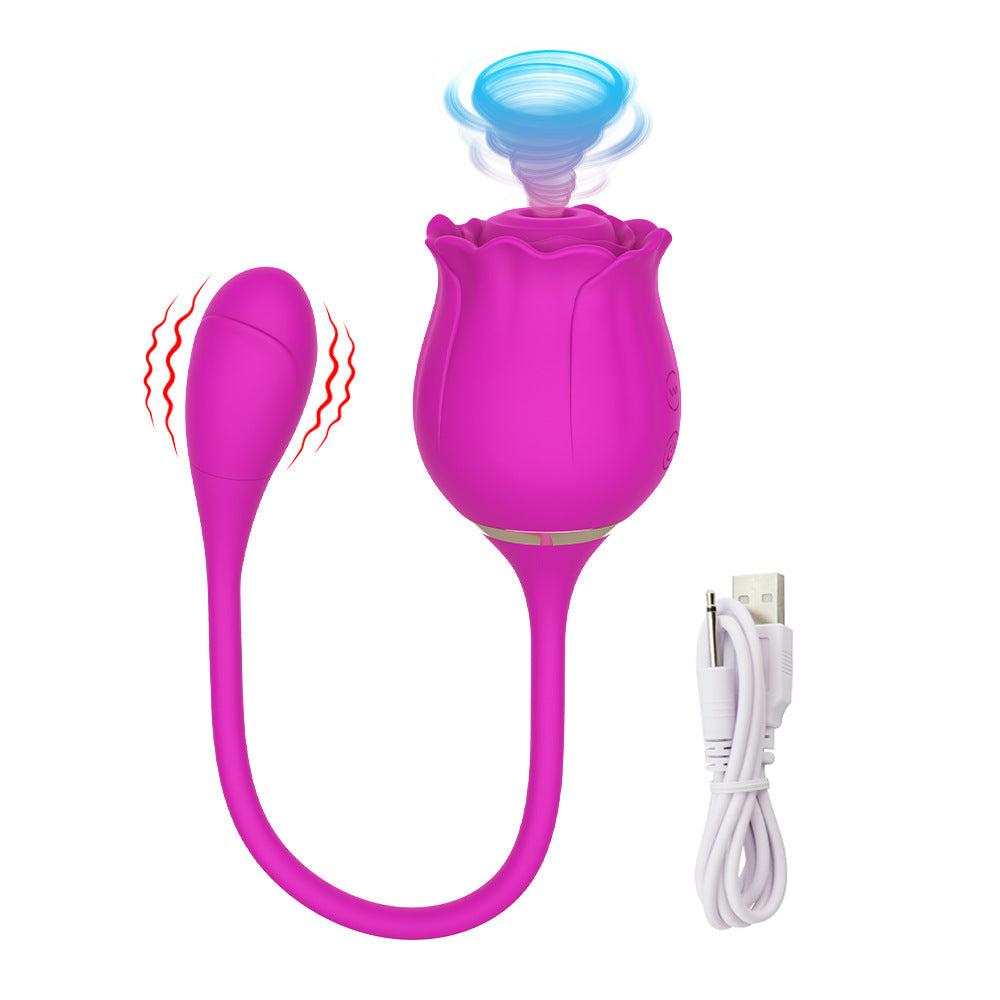 rosvibe - Rose Vibrators Sucker Oral Vagina Sucking Vibrator - rosvibe