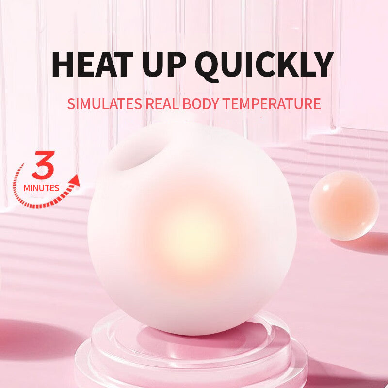 rosvibe Pearl Shell Vibrator Sucking Heated Remote Control Vibrator - rosvibe