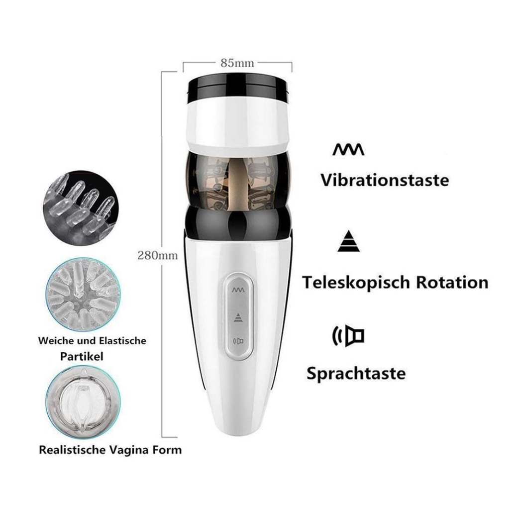 rosvibe - Man Masturbation Fully Automatic Aircraft Cup - rosvibe