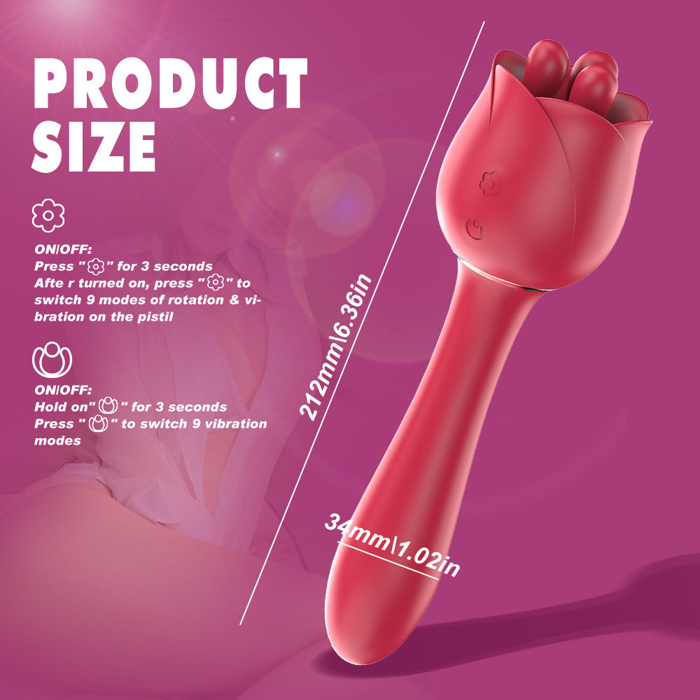 rosvibe - Rose Massage Vibrators For Women - rosvibe