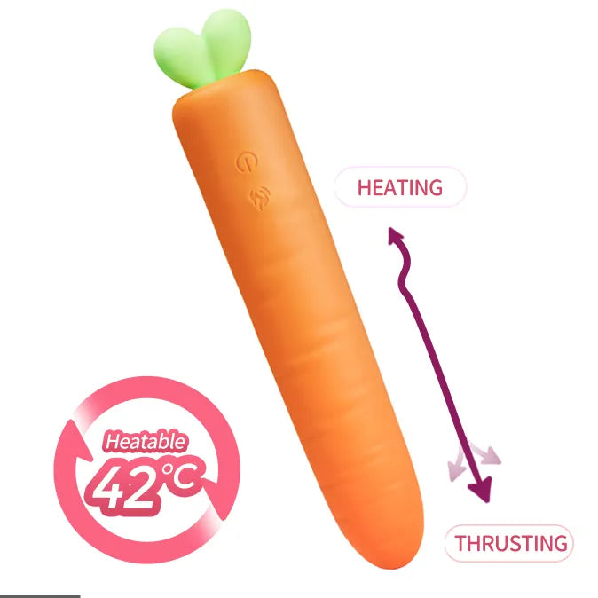 rosvibe - Carrot Heating Automatic Telescopic Vibration - rosvibe