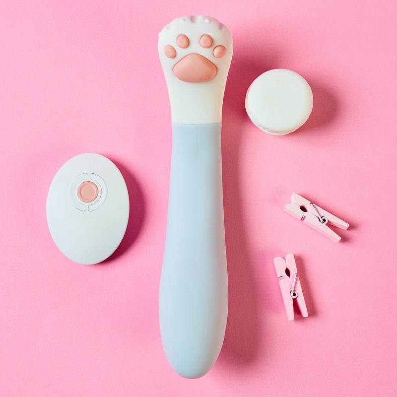 rosvibe - Cat Claw Wireless Remote Control Vibrating Stick Female Masturbation Massage Vibrating Stick - rosvibe