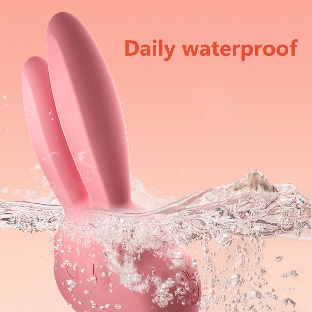 rosvibe - Electric Shock Rabbit Vibrator Cute Shaped Nipple Massager Clitoris Stimulator - rosvibe