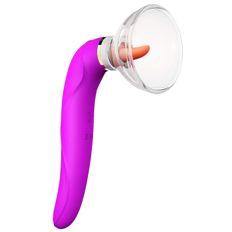 rosvibe - Clitoral Sucking Licking Vibrator, G Spot Tongue Vibrator - rosvibe