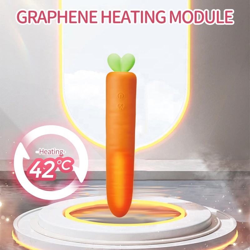 rosvibe - Carrot Heating Automatic Telescopic Vibration - rosvibe