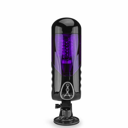 rosvibe - First Class Trainer Rotating and Thrusting Suction Cup Masturbator - rosvibe