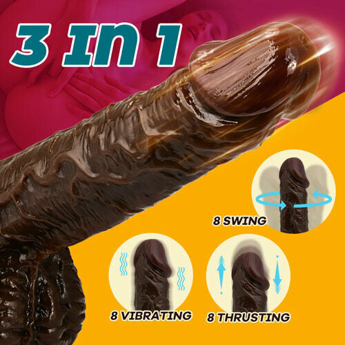 rosvibe - Simulation Penis Wireless Vibration Dildo - rosvibe