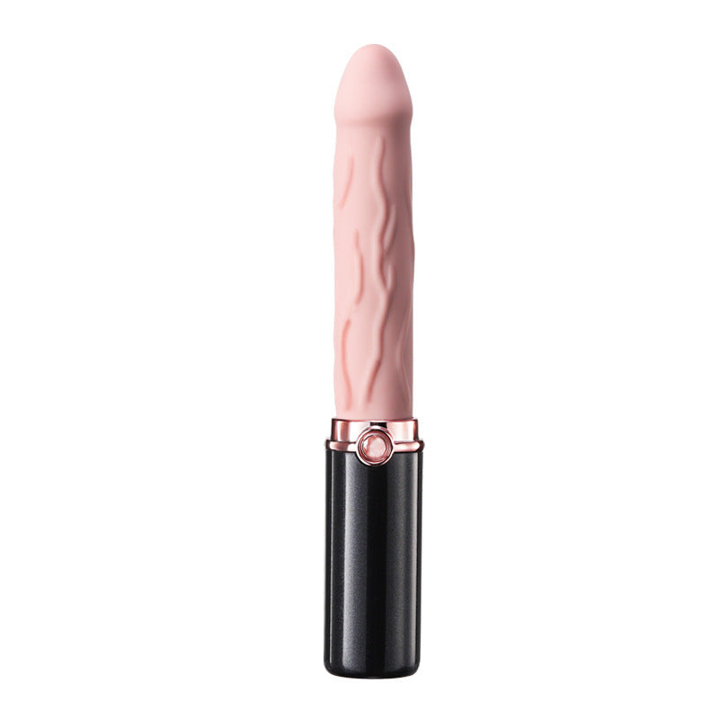 rosvibe - Lipstick Shape Artificial Penis Vibrator - rosvibe