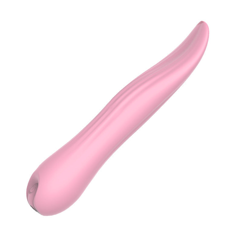 rosvibe - Usb Charging Ten-band Honey Tongue Genie Female Tongue Vibrator For Adults - rosvibe