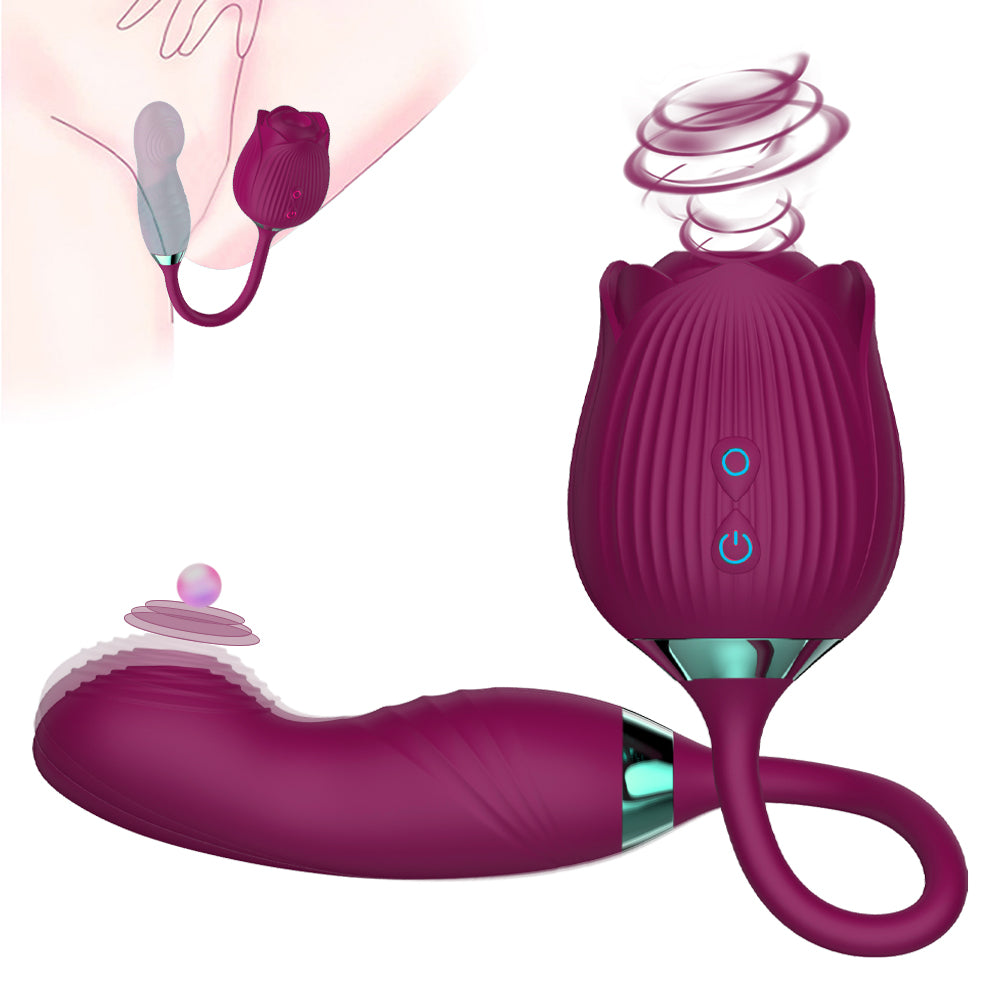 rosvibe - Rose Vibrator Clitoris Stimulator - rosvibe