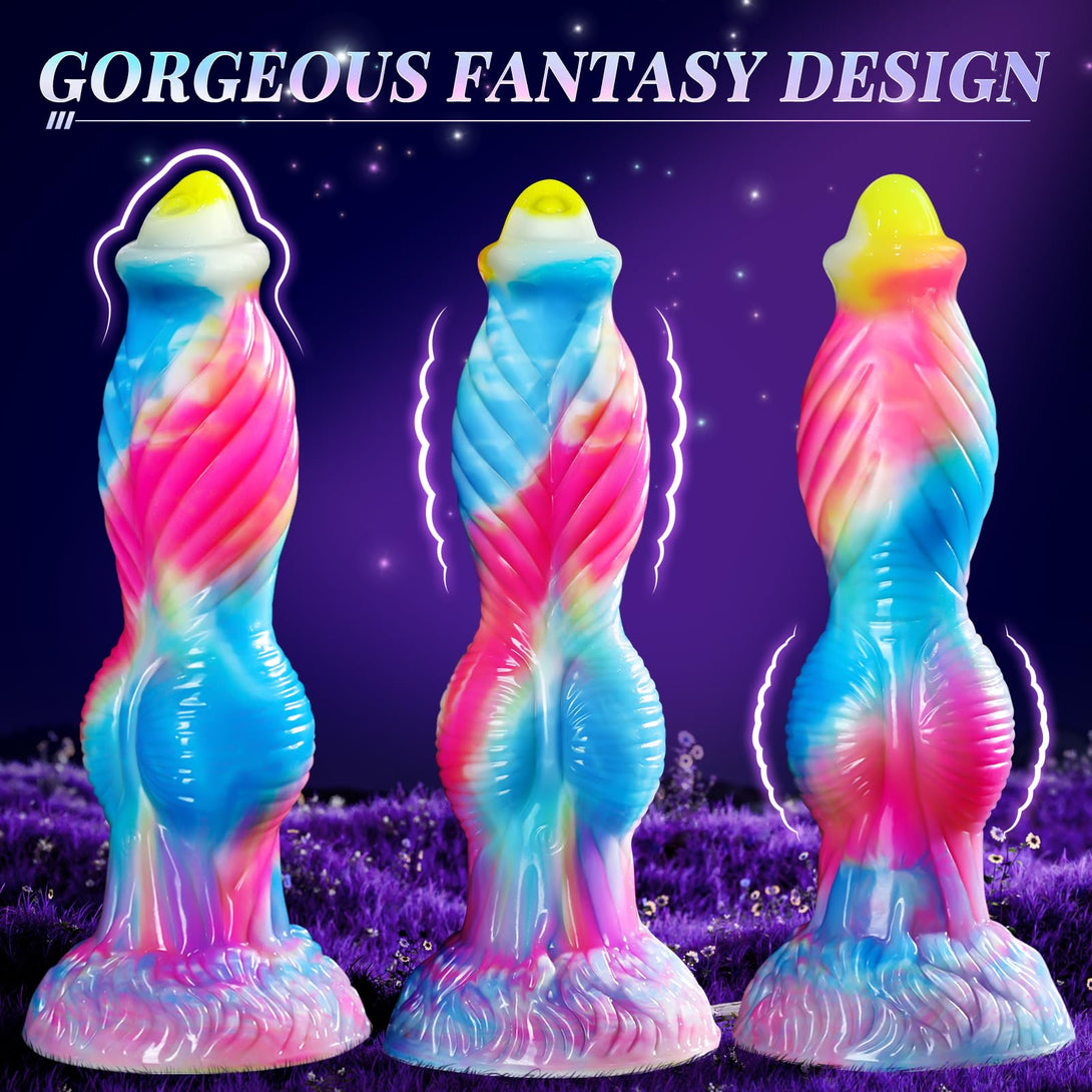 Phoenix 7 Thrusting Vibrating Big Sucker Monster Dildo 10.23 Inch - rosvibe