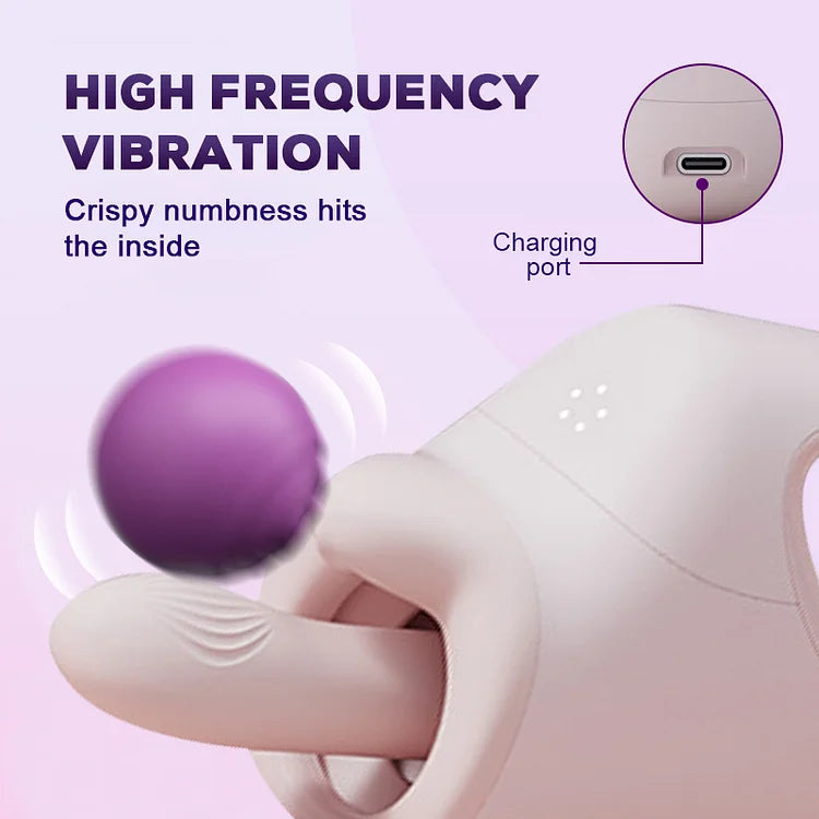 rosvibe - G1 Dildo Machine Automatic Telescopic Vibrator Dildo Sex Toy - rosvibe