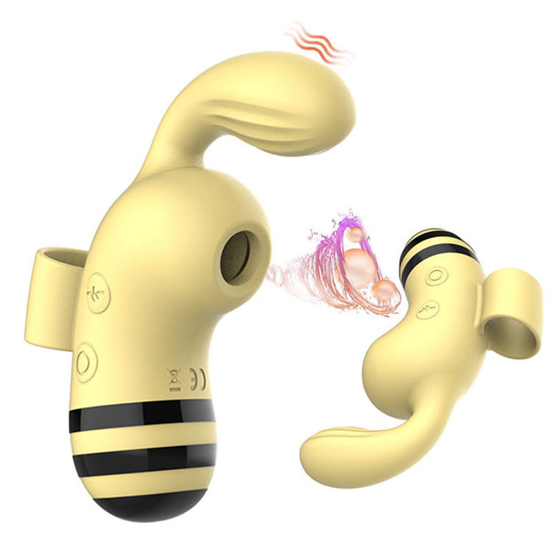 rosvibe - Finger Little Bee Strong Vibration Sucking Egg Female Masturbation - rosvibe