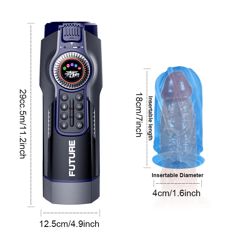 rosvibe - 10-Frequency Expansion Heating Male Aircraft Cup - rosvibe