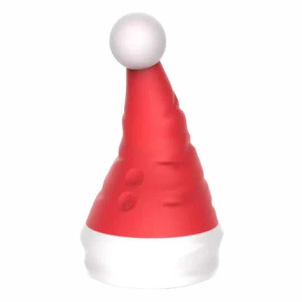 rosvibe - Santa Hat Vibrator 15 Speed Cunnilingus Masturbator Clit G-Spot Stimulator For Christmas - rosvibe