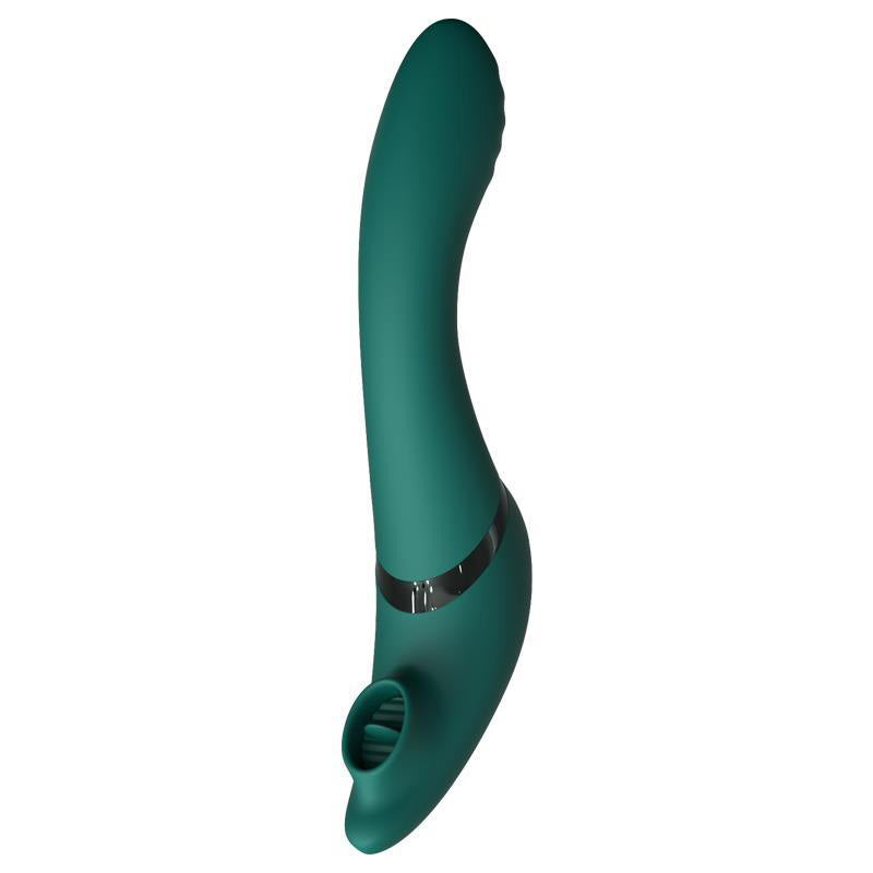 rosvibe - Spinning Sucking Vibrator - rosvibe