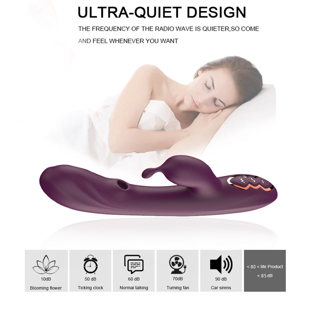 rosvibe - 7-Frequency G-Spot Suction Vibrator - rosvibe