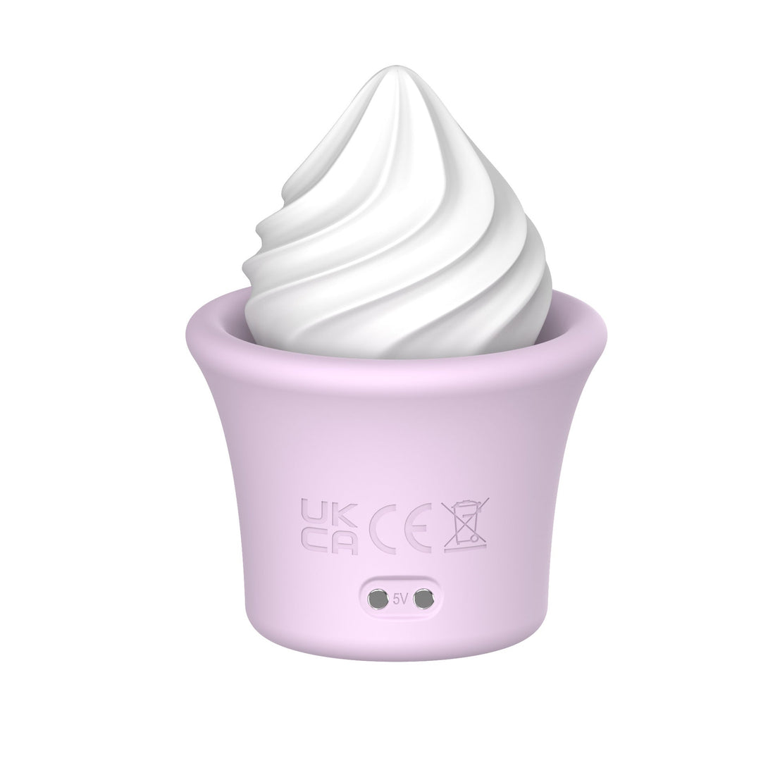 rosvibe 9 Frequency Vibration Ice Cream Vibrator - rosvibe