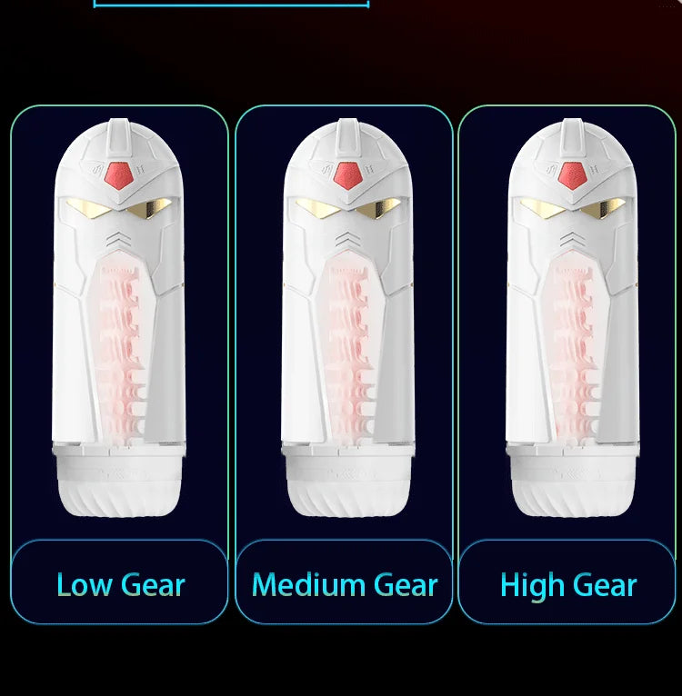 rosvibe - App Remote Control Interactive Heated Thrusting Sucking Male Penis Stroker - rosvibe