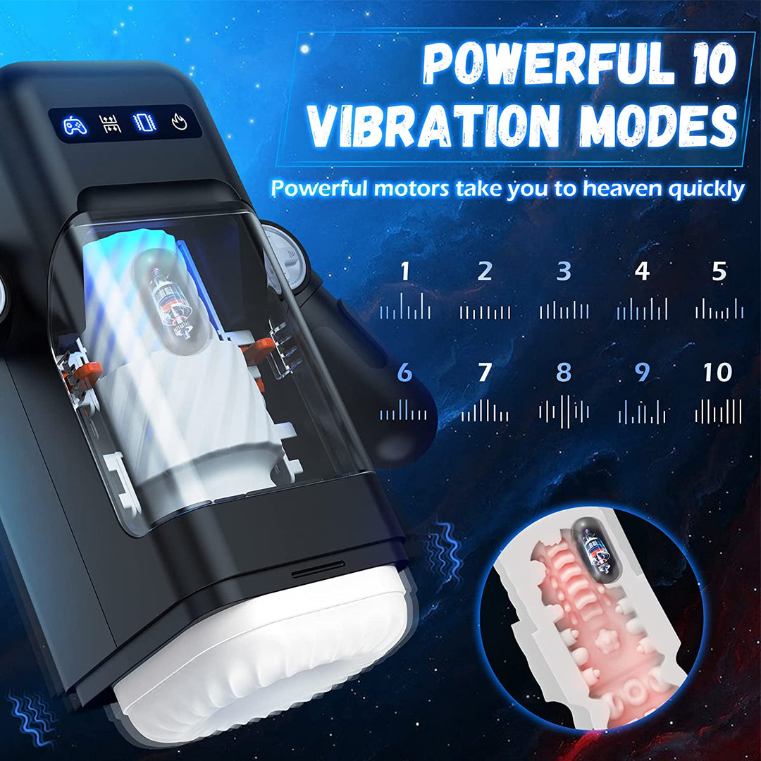 rosvibe - Game cup - Thrust Vibration Masturbator With Heating Function - rosvibe