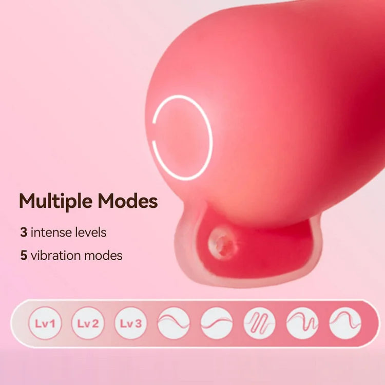 rosvibe - Sunset Mushroom Vibrator G Spot Clitoris Vibrator With Charging Warehouse - rosvibe