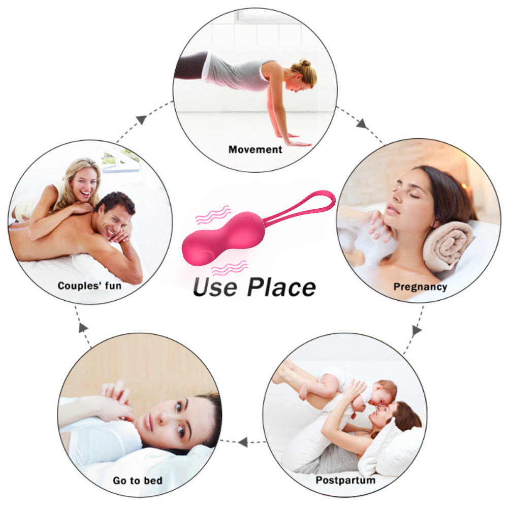 rosvibe - Vibrating Eggs Vaginal Tighten Exercise Kegel balls G Spot Vibrators  Clitoris Stimulation for Women - rosvibe