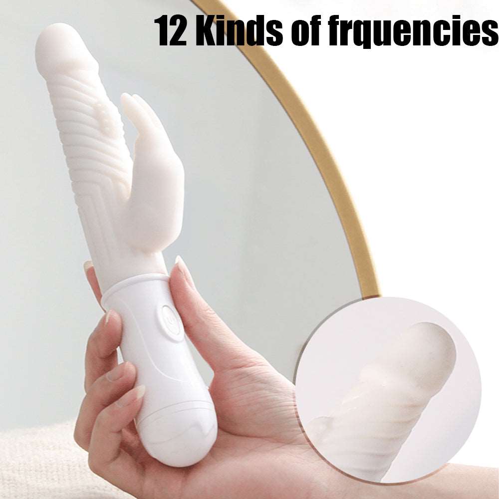 rosvibe - Blissful Joy Rabbit Bead Stick For Men And Women Shared Vibrating Stick For Women Masturbation Massager Sex 80/box